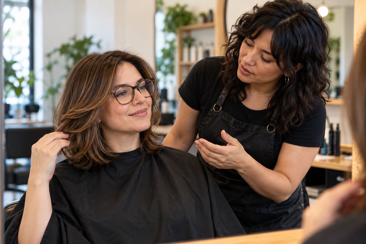 Compare Short and Long Hairstyles in a Virtual Try-On